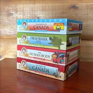 Professor Noggin’s Card Game, #19,20,26,27 Bundle of 4